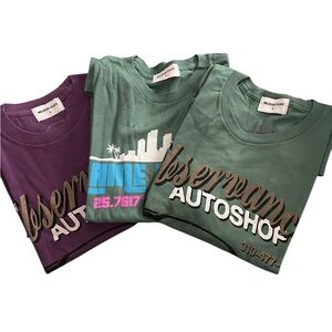 Melrose Place Tshirt Bundle Observance/Plaine Streetwear Clothing New Size Small